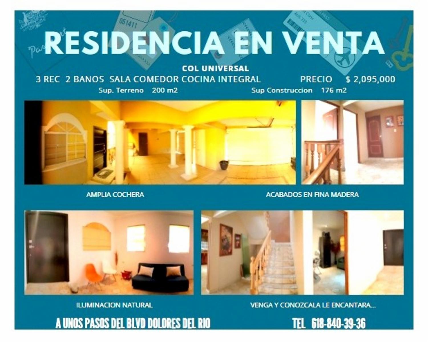 CASA EN VENTA COL UNIVERSAL - 1