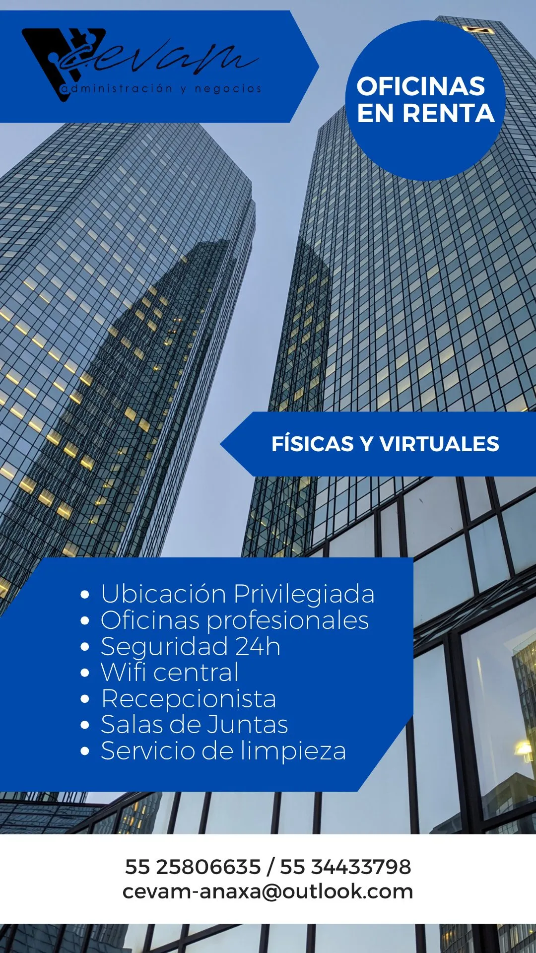 CREA Y VIVE TU EXPERIENCIA DE TENER TU OFICINA VIRTUAL 8 SUCURSALES - 2