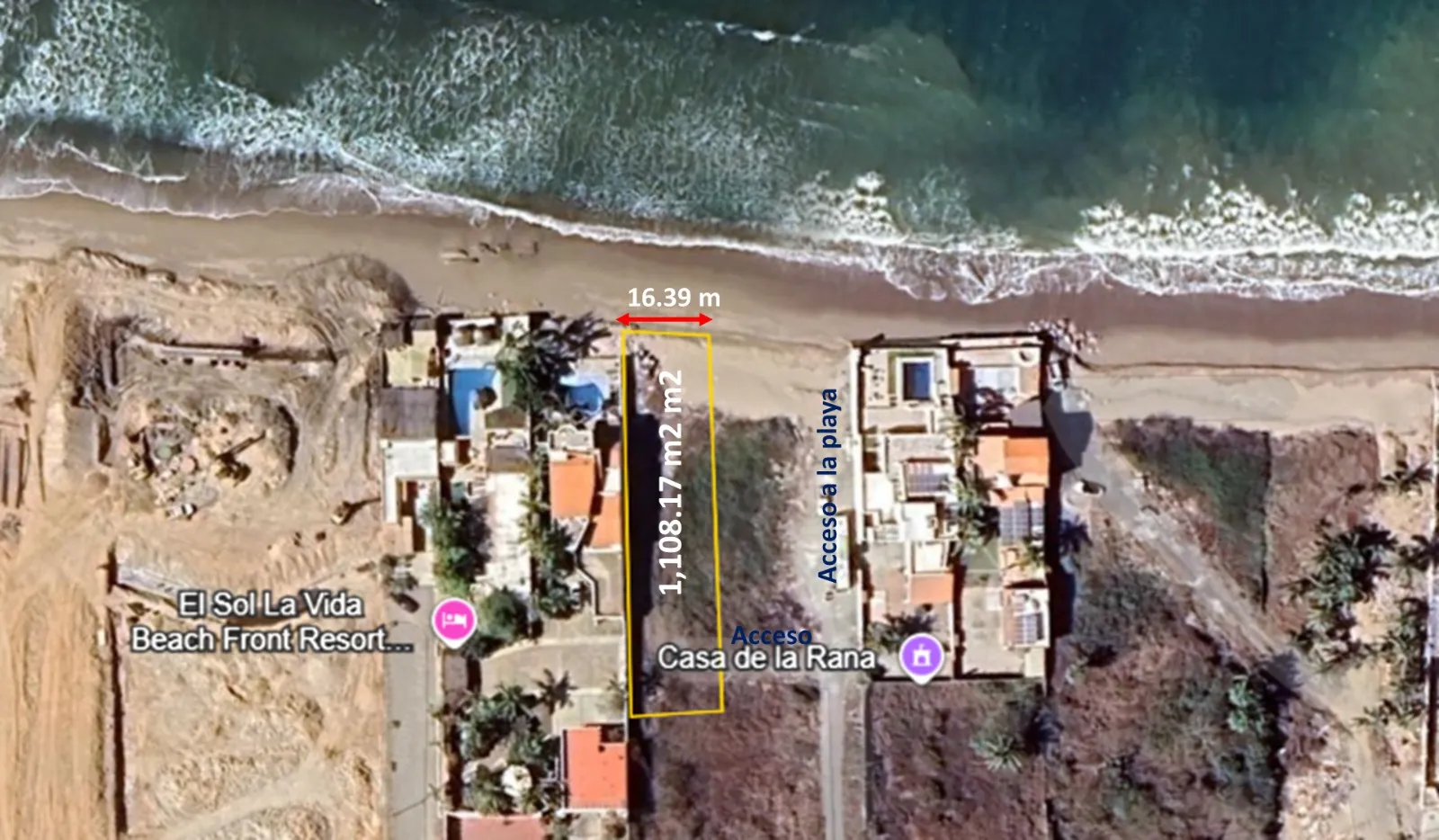Terreno frente al mar en Playa El Delfín – Alto potencial en Mazatlán - 2