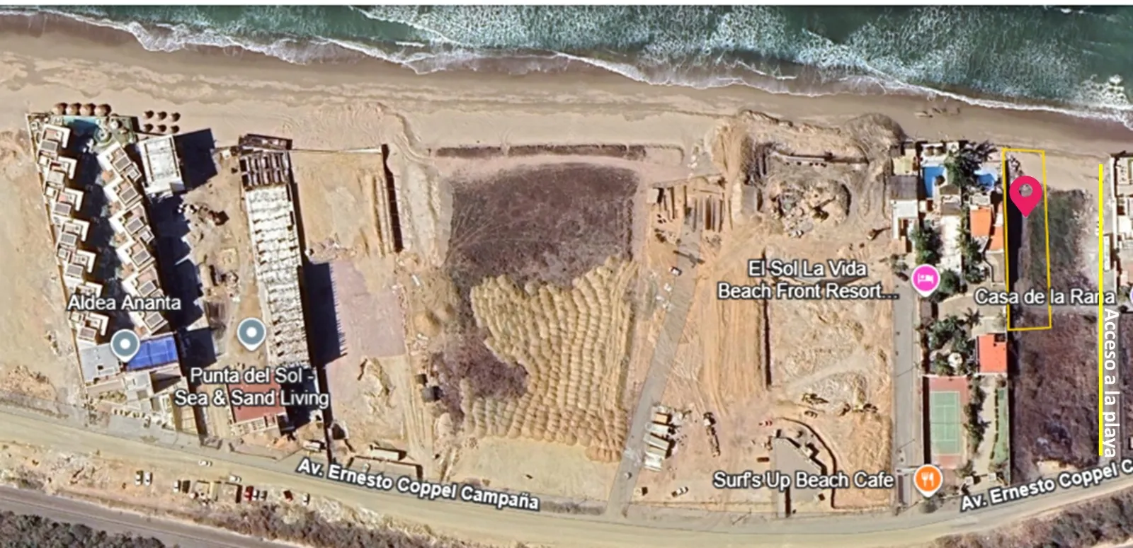 Terreno frente al mar en Playa El Delfín – Alto potencial en Mazatlán - 4