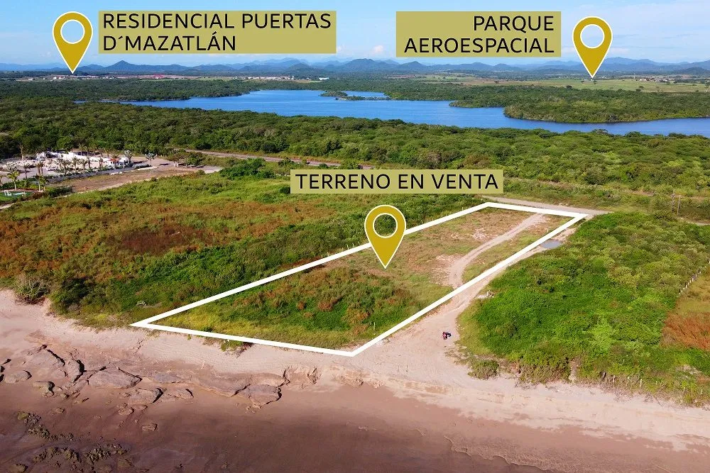 Terreno en Venta con 35m de Frente de Playa en el Nuevo Mazatlán - 4