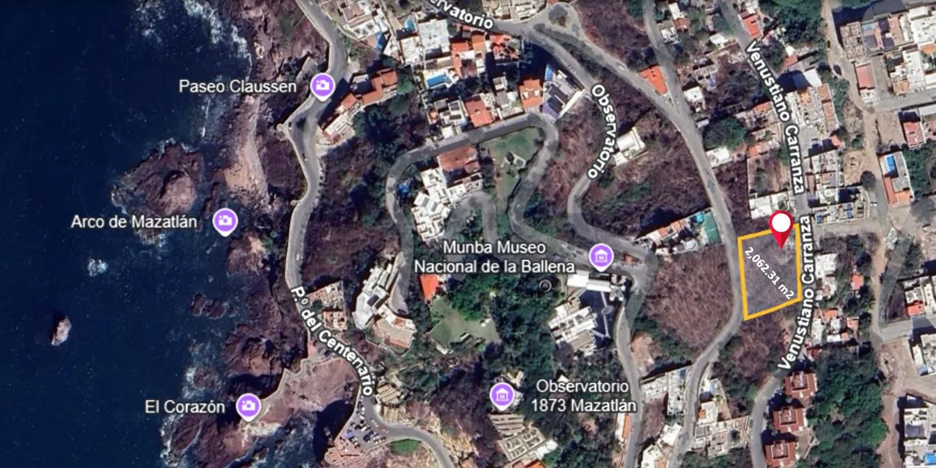 Terreno en Venta en Cerro del Vigía – Oportunidad Única en Mazatlán - 1